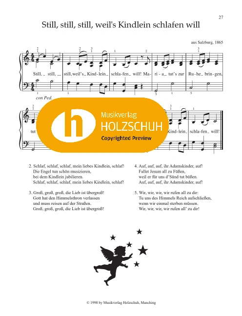 Still. Still, still , weils Kndlein schlafen will